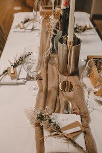 Table Place Settings 20cm mini bouquet dried arrangement